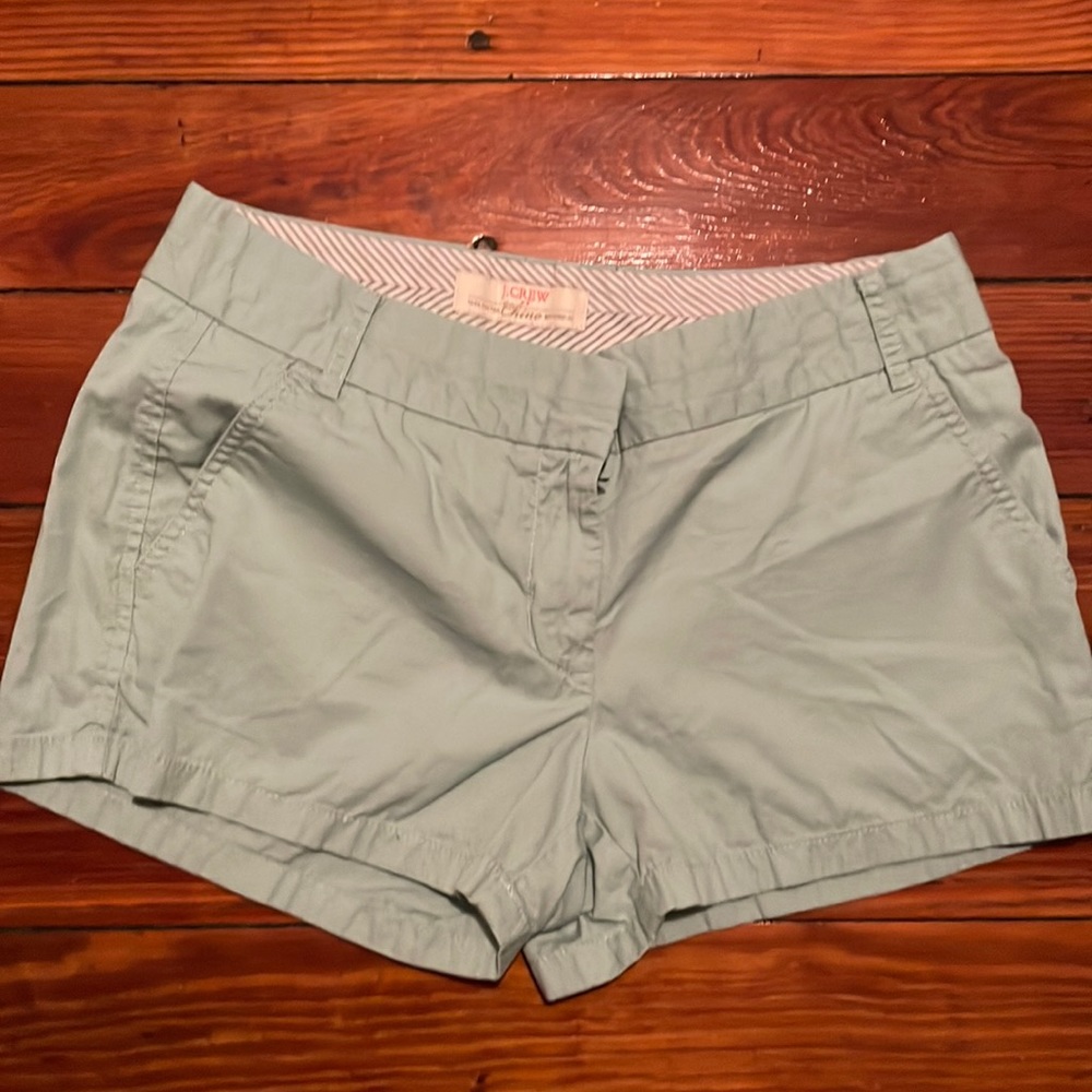 Mint JCrew Chino Shorts